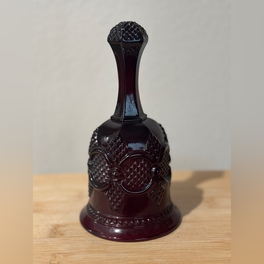 Vintage Avon 1876 Cape Cod Collection Red Dinner Bell